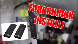 VLOG 010  HOW TO INSTALL FORKSHRINK GER [upl. by Par]