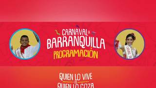 PROGRAMACION Carnaval de Barranquilla 2020 [upl. by Reyem]