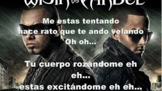 Wisin amp Yandel  Me estas tentando with lyricsletras [upl. by Cristiona]