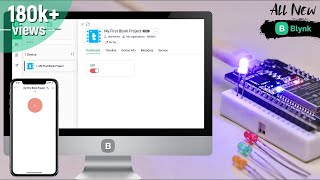 Making your first project on New Blynk 20⚡️ [upl. by Koblas]