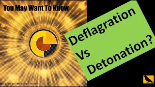 Detonation vs Deflagration [upl. by Enilesor]