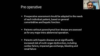 Anesthesia for Hepatectomy and hepatobiliary oncosurgery [upl. by Ethbun]