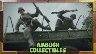 Call of Duty WW2 All Collectibles Ambush Mission Mementos  Heroic Actions [upl. by Summer]