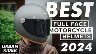 BEST FULL FACE MOTORCYCLE HELMETS 2024 [upl. by Ellezig882]