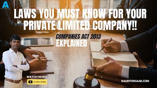 Essential Laws You Must Know for Your Private Limited Company CompanyLaw BusinessTips business [upl. by Courcy]