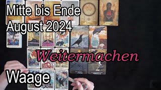 Waage  Mitte bis Ende August 2024  Träume und reise [upl. by Ahsets]