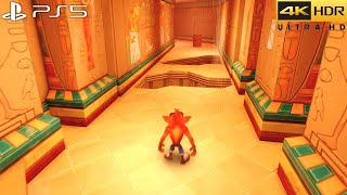 Crash Bandicoot N Sane Trilogy PS5 4K HDR Gameplay  Full Game [upl. by Kalin]