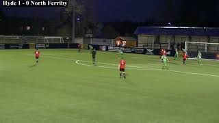 20 Hyde United v North Ferriby 22nd December 2018 [upl. by Yenttirb]