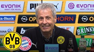 Was für ein Spiel WAS FÜR EIN SIEG  PK mit Lucien Favre  BVB  FC Bayern 32 [upl. by Hibbitts488]