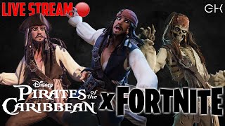 FORTNITE x PIRATES OF THE CARIBBEAN  ITS CAPTAIN JACK SPARROW [upl. by Aisats]