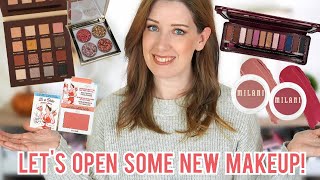 NEW MAKEUP HAUL  NABLA SIDE BY SIDE CCOLOR CHERRY 2 MILANI CREAM BLUSHES amp MORE [upl. by Enahs]