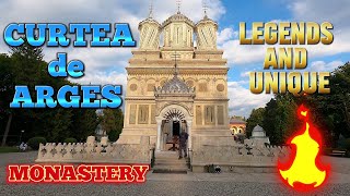 CURTEA de ARGES  Monastery § LEGENDS and UNIQUE [upl. by Anaert602]