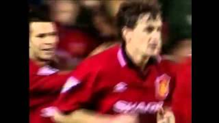 Manchester United  Great Goals 50  Eric Cantona vs Manchester City 5  0  19941995 [upl. by Enitsyrhc]