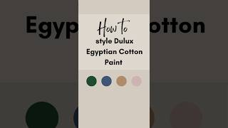 Which colour curtains would you pair with Dulux Egyptian Cotton paint 🤍👇🏻 [upl. by Anam]