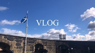 VLOG 일상  3월의 영국 에딘버러🏴󠁧󠁢󠁳󠁣󠁴󠁿에딘버러 성 🏰에딘버러 대학 기숙사 공개 바람의 언덕 칼튼힐🌬그리고 하기스amp위스키 🥃 [upl. by Zetroc]