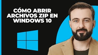 Cómo abrir archivos ZIP en Windows 10 Rápido y fácil [upl. by Pine4]