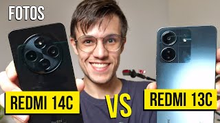 Redmi 14C vs Redmi 13C Comparativo Fotos Câmera Principal [upl. by Poole498]