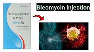 Bleomycin injection ip 15 units [upl. by Adnana]