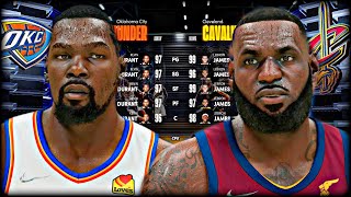 5 LeBron’s vs 5 Durant’s who wins this Championship [upl. by Anoyet]