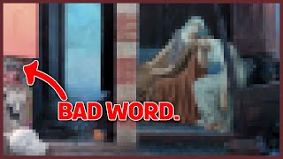 Theres a curse word in the NEW Minecraft painting [upl. by Ahtelahs]