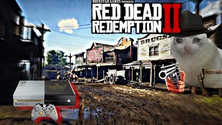 RED DEAD 2 NO XBOX ONE FAT GAMEPLAY MODO CAMPANHA [upl. by Nel]