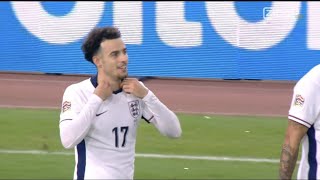 Curtis Jones Goal Greece vs England 03 All Goals and Extended Highlights [upl. by Inaflahk]