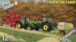 ITS HAYMAKING TIME Thornton Farm Timelapse  FS19 Ep 12 [upl. by Mitchell]