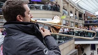 A surprise performance of Ravels Bolero stuns shoppers [upl. by Oneg]