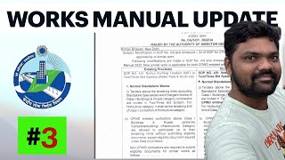 Circular 7th June 2024  CPWD Works Manual 3 [upl. by Ebsen]