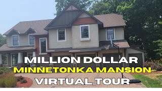 Inside the 8000000 Luxury Minnetonka Mansion Virtual Tour [upl. by Katlin]