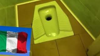 🇮🇹 ITALY TOILET 1 🇮🇹 quotSCALA Squatting Toilet on Concealed High Level Cisternquot [upl. by Gothurd995]