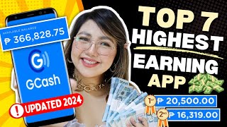 TOP 7 LEGIT AND HIGHEST EARNING APP 2024  I EARNED P20500 IN 1 APP WITH OWN PROOF GCASH amp PAYPAL [upl. by Amalea170]