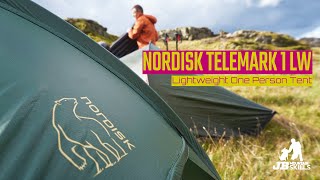 Nordisk Telemark LW 1 review The perfect Mountain Leader tent Back packing and hiking tent [upl. by Kliber]