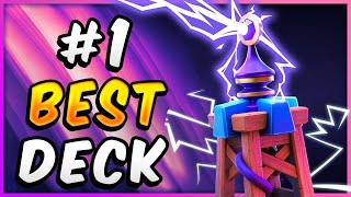 BEST TESLA EVOLUTION DECK in CLASH ROYALE 🏆 [upl. by Yespmed98]