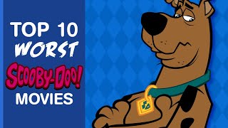 TOP 10 WORST SCOOBYDOO MOVIES  Cartoon Corner [upl. by Siravaj294]