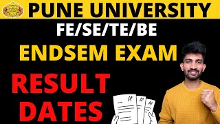 Sppu Endsem Result Dates 2024  Pune University Endsem Exam Result Updates [upl. by Iva]