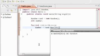 java tutorial  20  Random Number Generator  تعلم البرمجة بلغة جافا [upl. by Eetnahs]