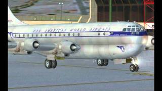 BOEING 377 STRATOCRUISER PAA [upl. by Ghassan191]