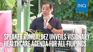 Speaker Romualdez unveils visionary healthcare agenda for all Filipinos at Cornell alumni forum [upl. by Fee4]