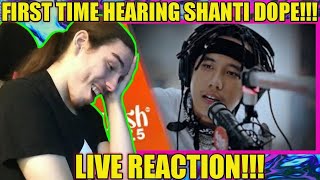 Shanti Dope  Amatz Live On Wish Bus Reaction [upl. by Naillig]