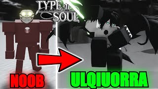 Going From Noob To SEGUNDA Vampire Ulqiuorra Cifer In Type SoulRoblox [upl. by Anilas]