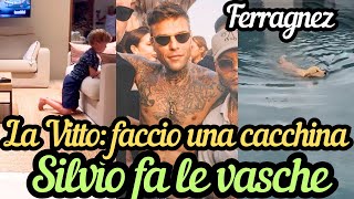 VITTORIA e LEONE rifiutano di acculturarsi con un documentario proposto da FEDEZ  SILVIO nuota [upl. by Nirred]