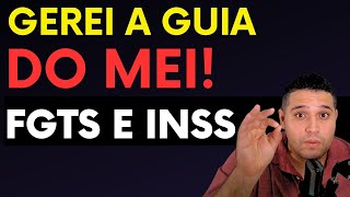 Folha de Pagamento MEI  Como Gerar a Guia do FGTS e INSS do Funcionário do MEI [upl. by Nnairac]