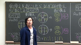 鈴川茂講師 代ゼミ＜ミニ体験講座＞生物 高２生対象 遺伝計算の考え方～連鎖と組換え～ [upl. by Nudnarb]