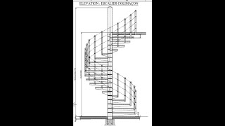 Escalier colimaçon  CREE PAR TEKLA [upl. by Esened]