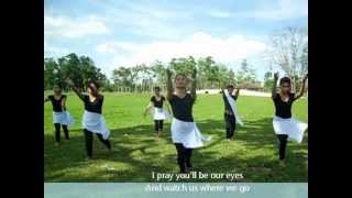 The Prayer with lyrics  Interpretative Dance [upl. by Oihsoy325]