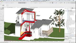 ARCHICAD Design  Views 4  3D Cutaways amp Selective Views [upl. by Burck338]