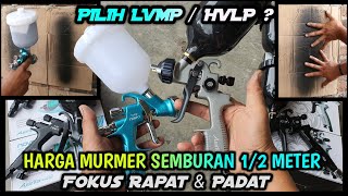 PAS DI KANTONG PEMULA  REVIEW BERBAGAI TIPE SPRAY GUN AUARITA BIAR GAK SALAH PILIHHvlp amp Lvmp [upl. by Aniretac]