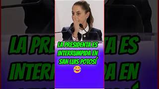 INTERRUMPEN DISCURSO 😂  claudiasheinbaum shorts parati viralvideo mexico usa [upl. by Hatch295]