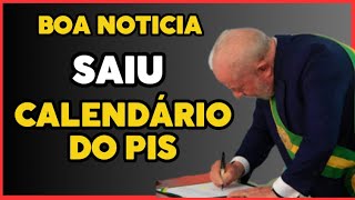 SAIU CALENDÁRIO PIS 2024  Governo Propõe Calendário do PIS para quem trabalhou em 2022  Abono PIS [upl. by Anele]